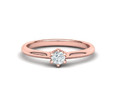 Помолвочное кольцо с пасьянсом Six Prong Trellis Solitaire model version3 81447