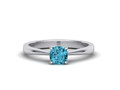 помолвочного кольца Cushion Solitaire размером 5 мм x 5 мм с камнем 74792