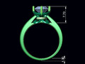 Дизайн помолвочного кольца Diamond Ring CC110 116008