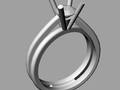 Помолвочное кольцо Classic Solitaire Anello solitario Sl73 print 133684