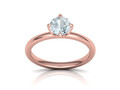 Помолвочное кольцо Solitaire 1ct 4claw design model 177205