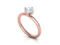 Помолвочное кольцо Solitaire 1ct 4claw design model 177205