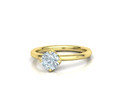 Помолвочное кольцо Solitaire 1ct 4claw design model 177205