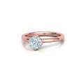Помолвочное кольцо Solitaire 1ct 4claw design model 177205