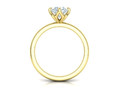 Помолвочное кольцо Solitaire 1ct 4claw design model 177205