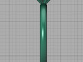 Помолвочное кольцо Solitaire 1ct 4claw design model 177205