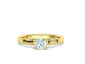 Сердце Помолвочное кольцо 4 зубца Half Carat Stone 25142
