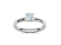 Сердце Помолвочное кольцо 4 зубца Half Carat Stone 25142