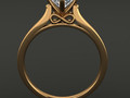 Помолвочное кольцо Solitaire 4 Prong Infinity Label Gallery 177210