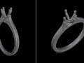 Помолвочное кольцо Solitaire 4 Prong Infinity Label Gallery 177210