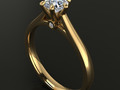 Помолвочное кольцо Solitaire 6 Prong Diamond Gallery 177215