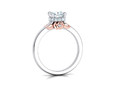 1ct Цветочное помолвочное кольцо Solitaire design 113983