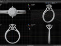 Помолвочное кольцо Solitaire CAD Design CC119 116033