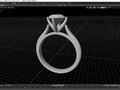 Помолвочное кольцо Solitaire CAD Design CC119 116033