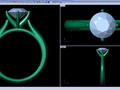 Помолвочное кольцо Solitaire CAD Design CC119 116033