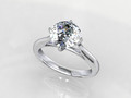 Помолвочное кольцо Solitaire CAD Design CC119 116033