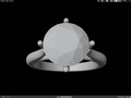 Помолвочное кольцо Solitaire CAD Design CC119 116033