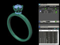 Цветочная галерея Solitaire Infinity Diamond Bow Engagement Ring 172355