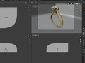Помолвочное кольцо Solitaire Ring CAD STL File CC105 116035