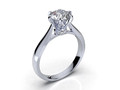 Помолвочное кольцо Solitaire Ring CAD STL File CC105 116035