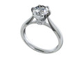 Помолвочное кольцо Solitaire Ring CAD STL File CC105 116035