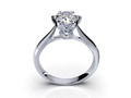 Помолвочное кольцо Solitaire Ring CAD STL File CC105 116035