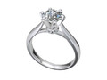 Помолвочное кольцо Solitaire Ring CAD STL File CC105 116035