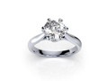 Помолвочное кольцо Solitaire Ring CAD STL File CC105 116035