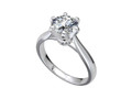 Помолвочное кольцо Solitaire Ring CAD STL File CC105 116035