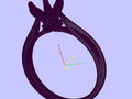 Помолвочное кольцо Solitaire Ring CAD STL File CC105 116035