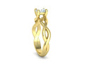 Классическое помолвочное кольцо Solitaire Crossover Ring model 149832