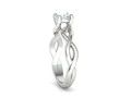 Классическое помолвочное кольцо Solitaire Crossover Ring model 149832