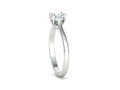 Помолвочное кольцо Four Prong Crossover Solitaire 5mm Stone 134986