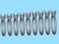 Помолвочное кольцо Four Prong Crossover Solitaire 5mm Stone 134986
