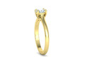 Помолвочное кольцо Four Prong Crossover Solitaire 5mm Stone 134986