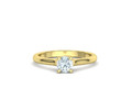 Помолвочное кольцо Four Prong Crossover Solitaire 5mm Stone 134986
