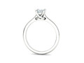 Помолвочное кольцо Four Prong Crossover Solitaire 5mm Stone 134986
