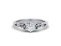 помолвочного кольца Celtic Knot Уникальный дизайн 74059