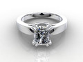 Помолвочное кольцо с бриллиантом Radiant Shape CAD Design CC118 115532