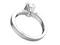 Помолвочное кольцо с бриллиантом Radiant Shape CAD Design CC118 115532