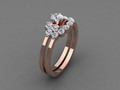 Винтажный свадебный комплект Ring 01 139792