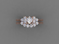Винтажный свадебный комплект Ring 01 139792