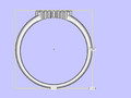 КОЛЬЦА С ИЗОГНУТЫМИ АЛМАЗНЫМИ ПОЛОСАМИ 74774
