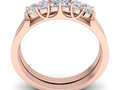 CJC168 Женские женские женские кольца с бриллиантами рубинами изумрудами 114202
