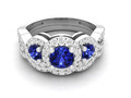 Diamond Ladies Swirl Bridal Set Помолвочное кольцо 171292