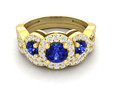 Diamond Ladies Swirl Bridal Set Помолвочное кольцо 171292