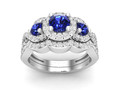 Diamond Ladies Swirl Bridal Set Помолвочное кольцо 171292