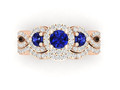 Diamond Ladies Swirl Bridal Set Помолвочное кольцо 171292