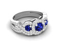 Diamond Ladies Swirl Bridal Set Помолвочное кольцо 171292