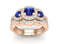 Diamond Ladies Swirl Bridal Set Помолвочное кольцо 171292